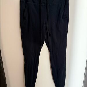 HALARA Women’s High Waisted Drawstring Pocket Black Joggers